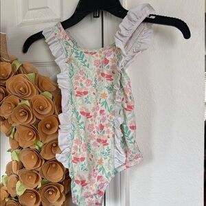 Little English floral swimsuit